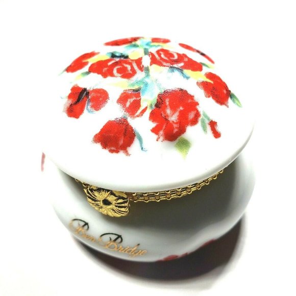 Ben Bridge Porcelain Ring Pill Trinket Box 2005 - Picture 8 of 12